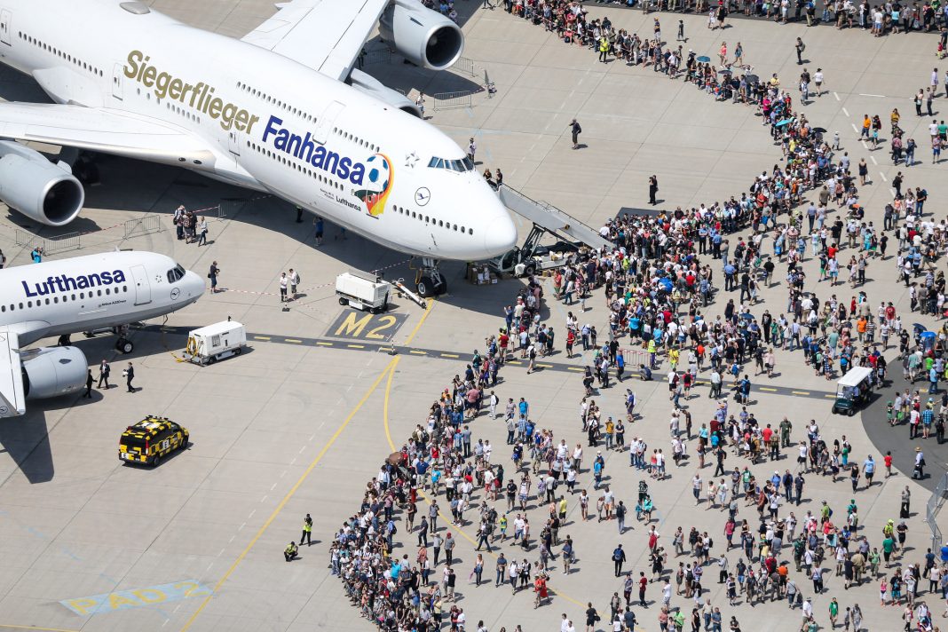 Siegerflieger Fanhansa auf der ILA Berlin