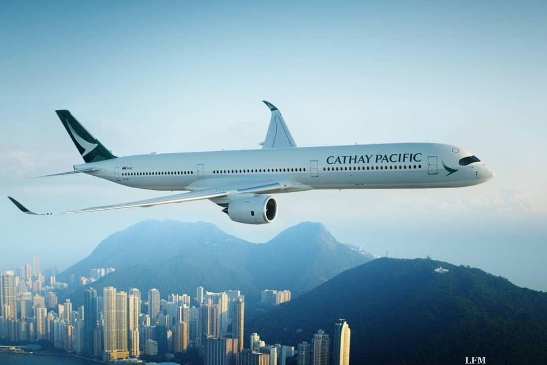 Cathay Pacific in Hongkong zwischen den Fronten