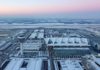 Flughafen München im Winter