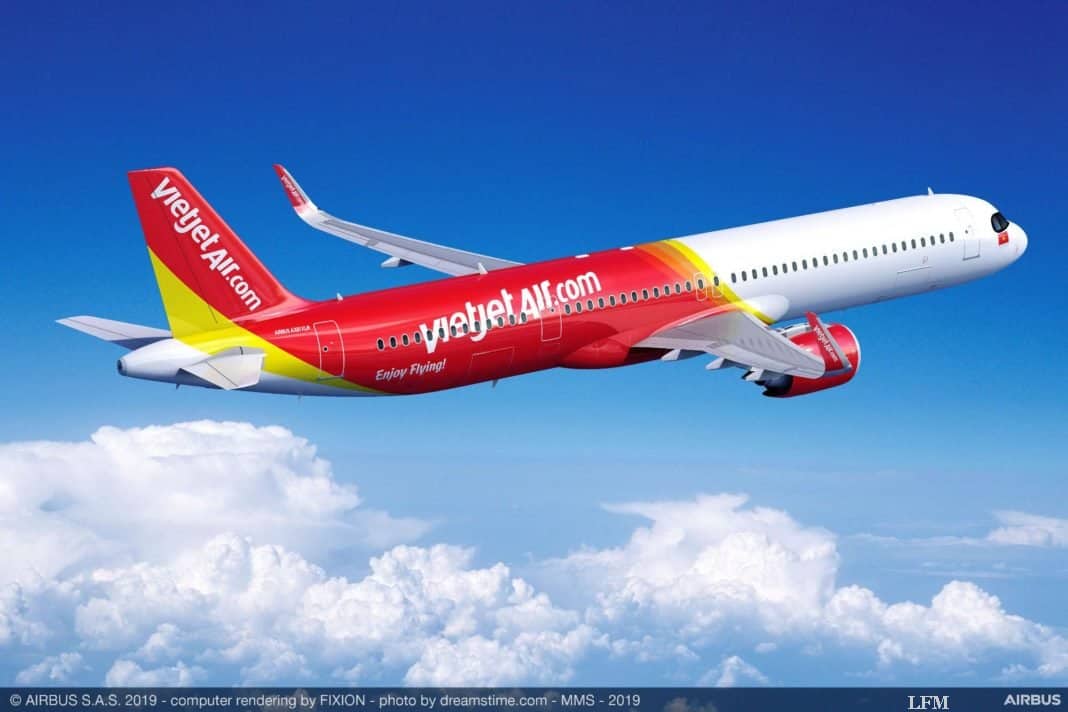 Airbus A321XLR von Vietjet