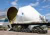 Super Guppy fliegt Raumschiff Orion zum Härtetest