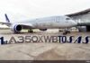 SAS übernimmt ihren ersten Airbus A350 XWB