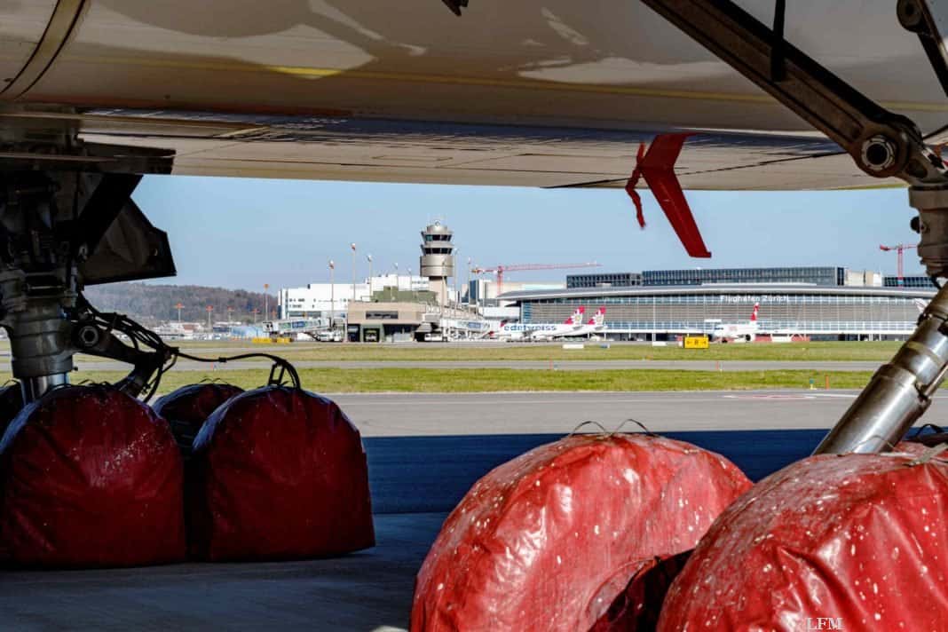 Flughafen Zürich verzeichnet 99% weniger Passagiere