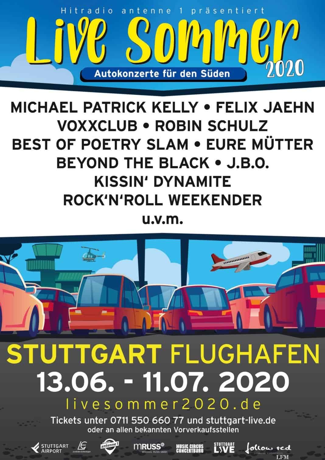 Flughafen Stuttgart lädt zum LiveSommer-Festival