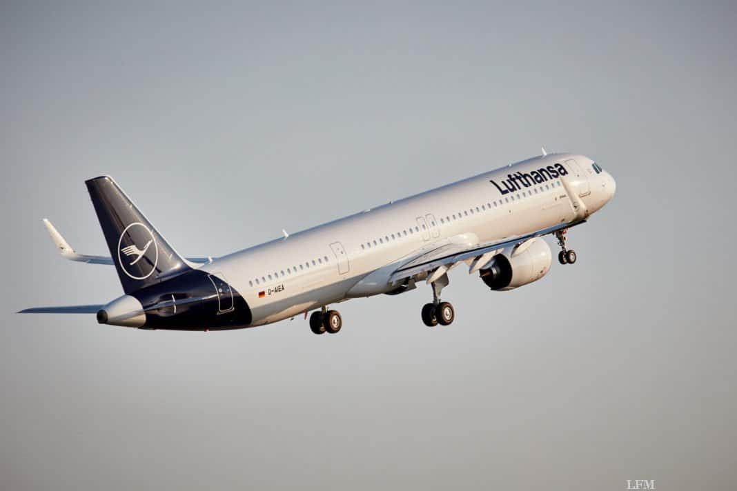 Lufthansa Airbus A321 Neo, AIEA, Takeoff