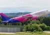 Start einer Wizz Air Maschine ab FMM