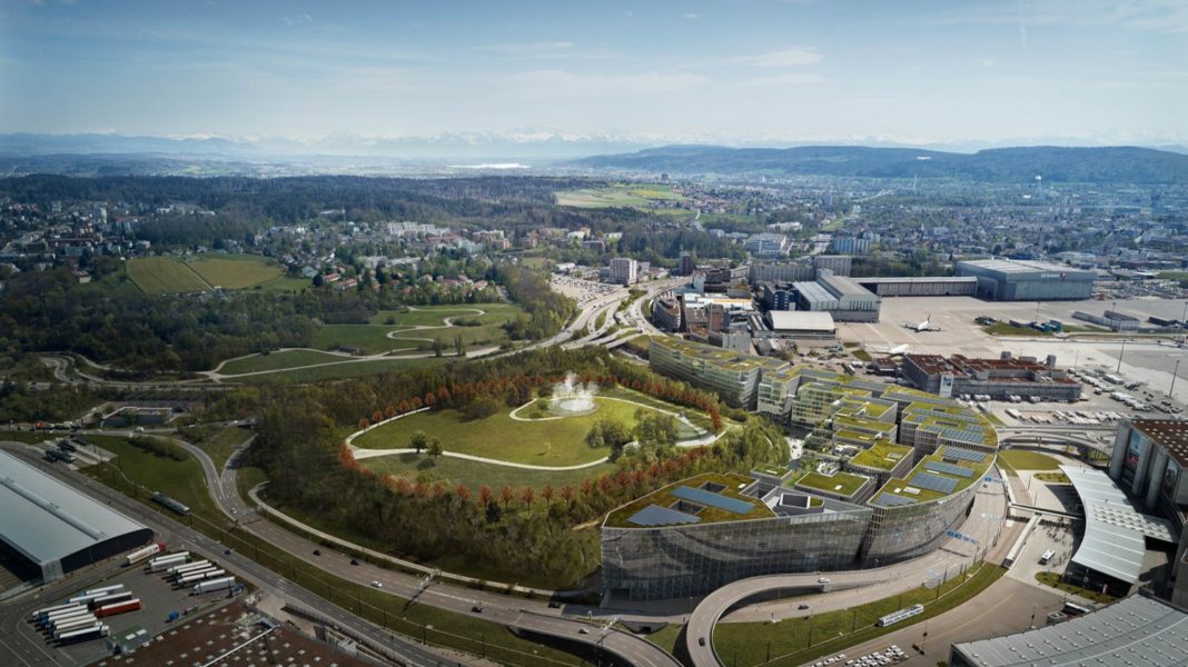 Flughafen Zürich, Luftbild