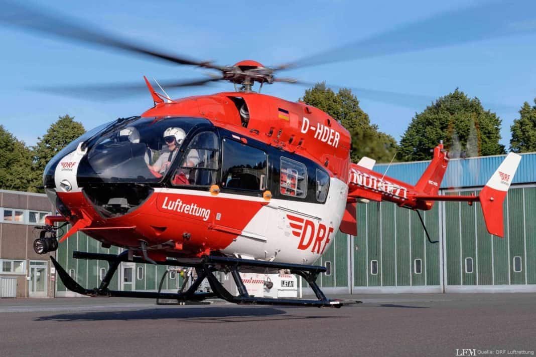 EC145 bei der DRF Luftrettung in Dortmund