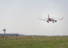 Anflug auf den Flughafen Berlin Brandenburg