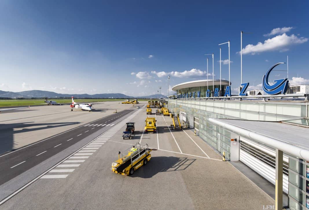 Flughafen Graz, Vorfeld