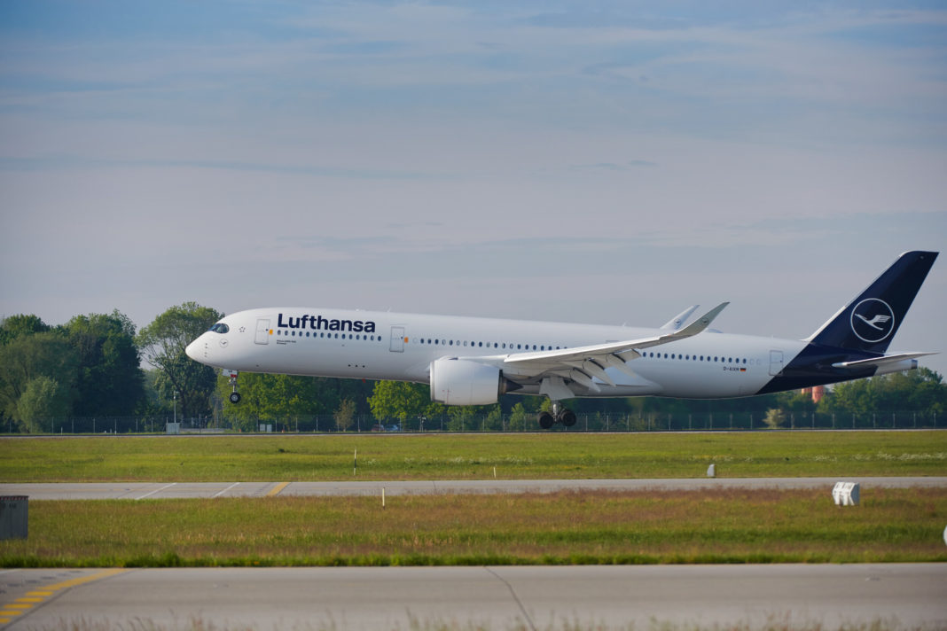 Lufthansa A350 FRA