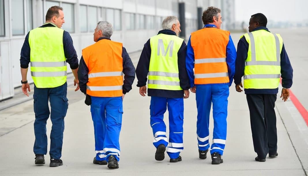 Teamwork bei der AeroGround München