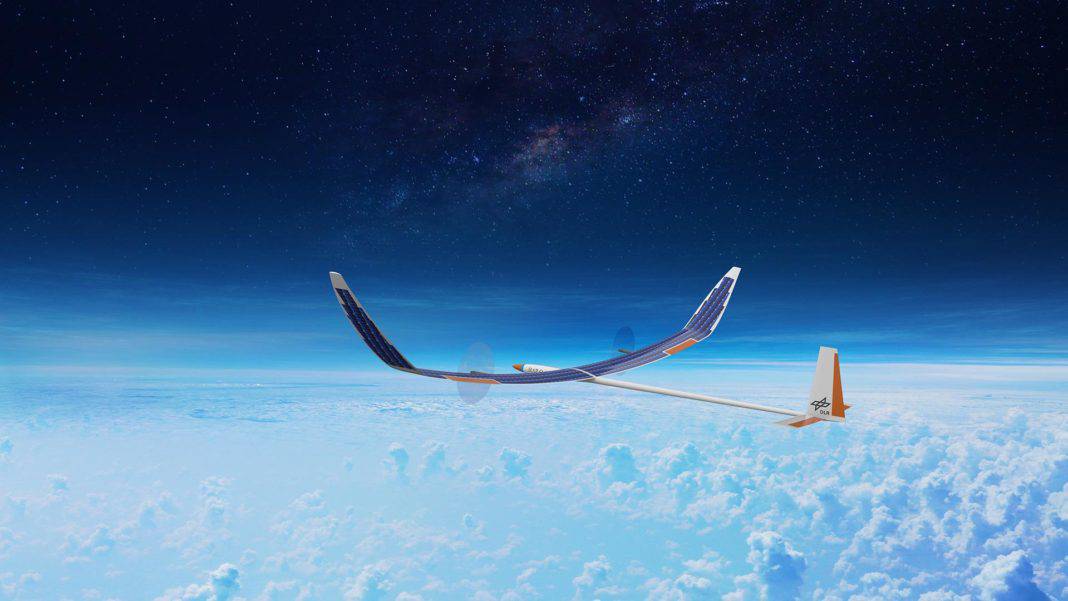 Design-Studie HAP alpha: Im Gegensatz zu Flugzeugen und nicht-geostationären Satelitten sollen Hochfliegende Plattformen permanent an beliebigen Orten stationierbar sein und können für zahlreiche Aufgaben im Bereich der Erdbeobachtung eingesetzt werden. Dazu zählen beispielsweise die Überwachung von Schifffahrtswegen, Aufklärung bei Flutkatastrophen und Waldbränden oder das Monitoring von Eisflächen.