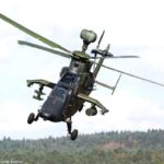 Kampfhubschrauber Tiger bei der ALÜ LandOp Lehrveranstaltung