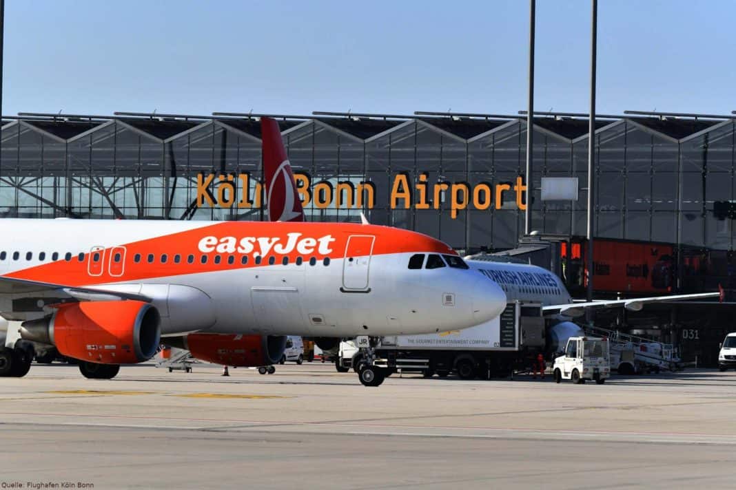 easyjet am Köln Bonn Airport