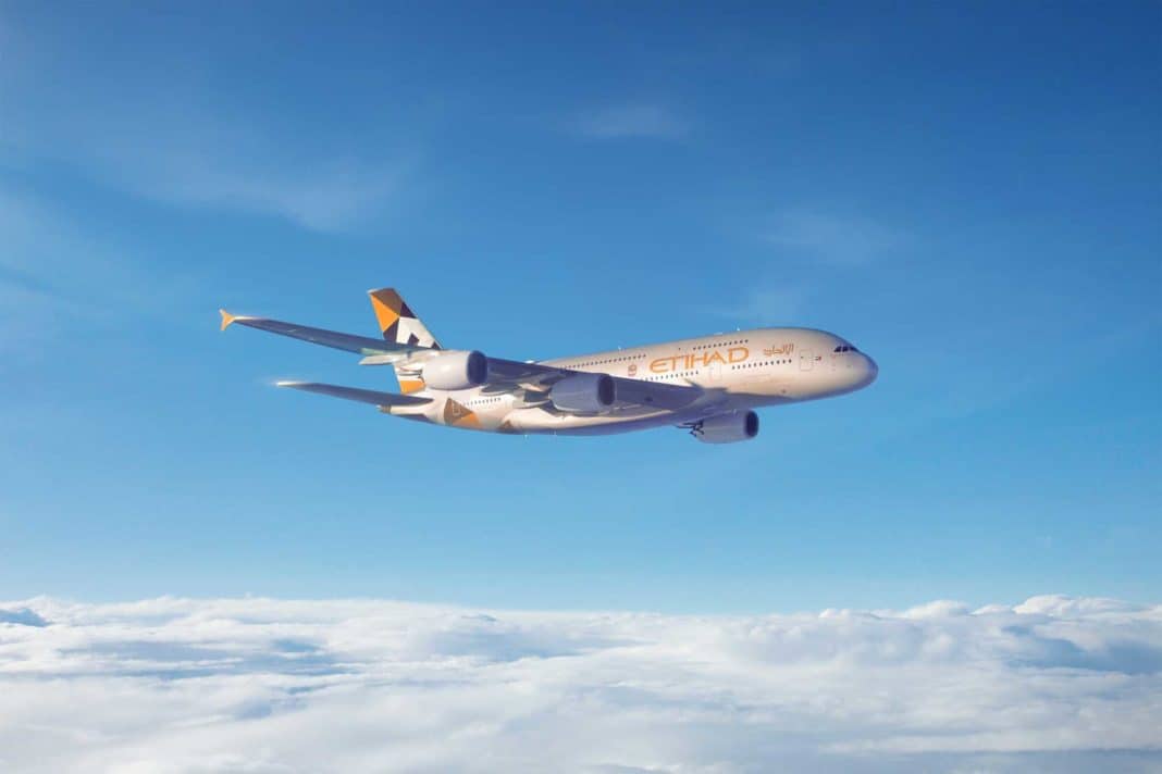 A380 von Etihad Airways