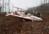 Absturzstelle einer DV-1 Skylark von DOVA Aircraft in Waldgebiet bei Brakel-Frohnhausen