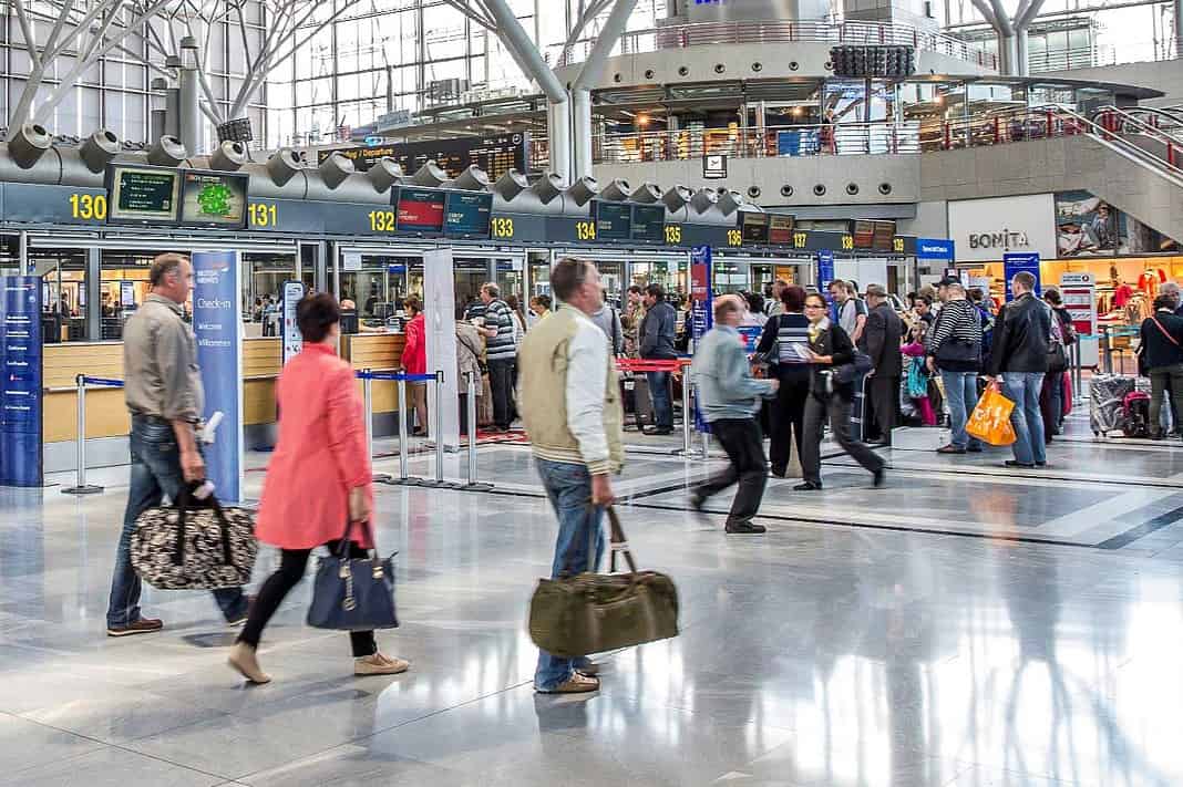 Flughafen München - Terminal 1 Innenansicht