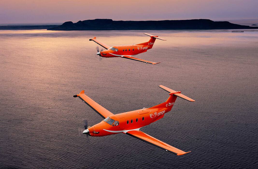 Pilatus PC-12 ORNGE Kanada