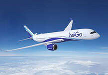 Airbus A350-900 von IndiGo