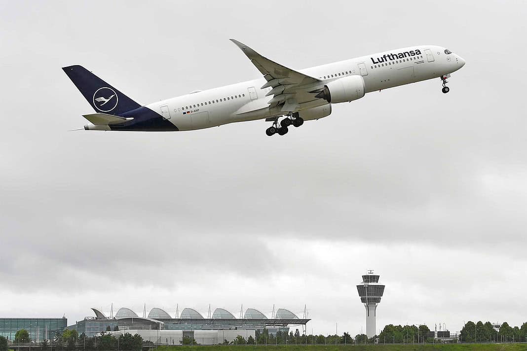 Lufthansa fliegt vom Flughafen München nach Seattle