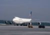 Flughafen München: Erstflug einer Boeing B747-100 der Continental Airlines am 02.06.1992