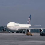 Flughafen München: Erstflug einer Boeing B747-100 der Continental Airlines am 02.06.1992