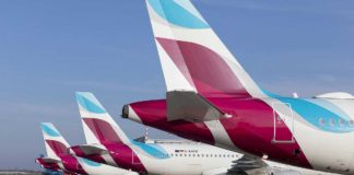 Eurowings Airbus A320 Line-Up