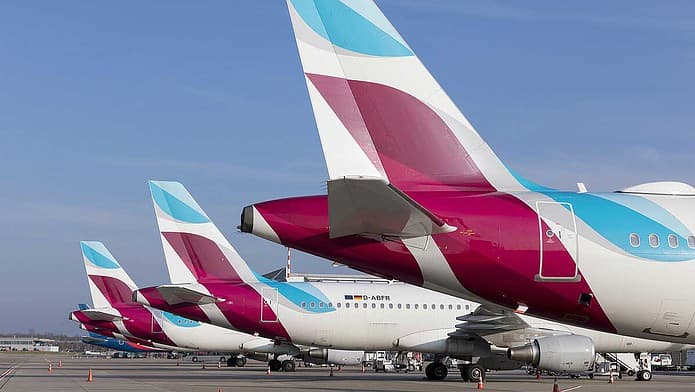 Eurowings Airbus A320 Line-Up