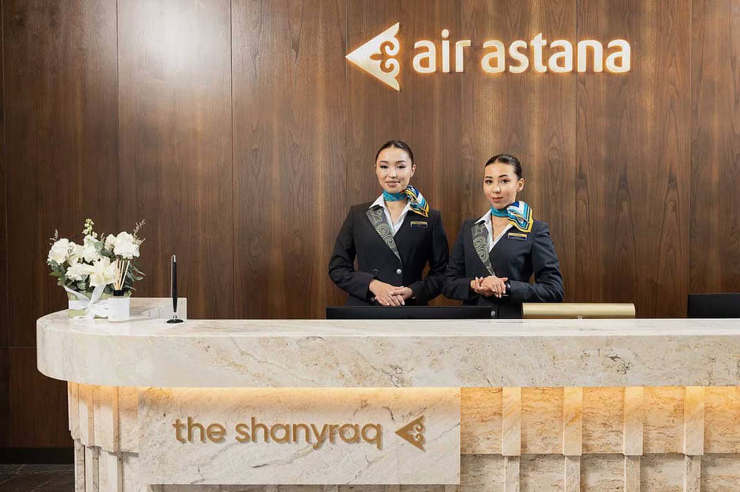 Shanyraq Business Lounge am Flughafen Almaty