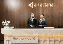 Shanyraq Business Lounge am Flughafen Almaty