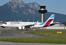 Eurowings A20N 9H-ENB am Flughafen Salzburg SZG