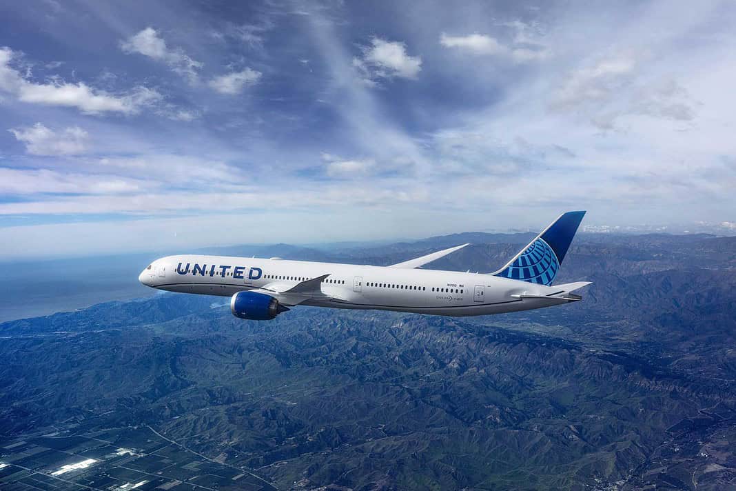 United Airlines B787 Dreamliner