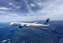 United Airlines B787 Dreamliner