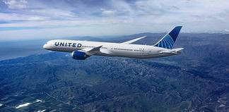 United Airlines B787 Dreamliner