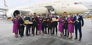 Etihad Airways feiert 20 Jahre Verbindung zwischen Abu Dhabi und Deutschland