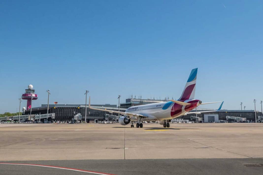 Eurowings am Hannover Airport