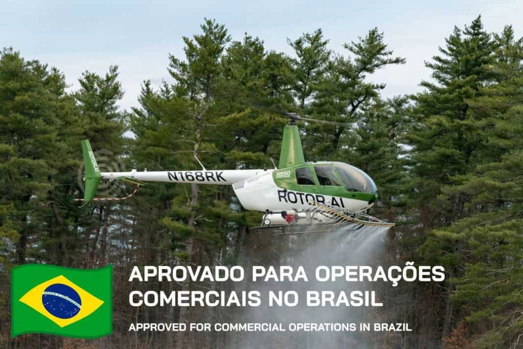 Sprayhawk is allowed to operate in Brazil